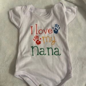 Love my nana onsie